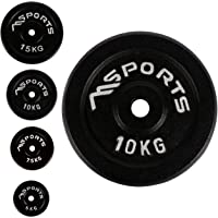 Par de discos profesionales 100 % de hierro fundido 5-30 kg pesas